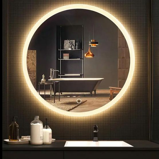 MIROIR MURAL LED 80cm FFJ80