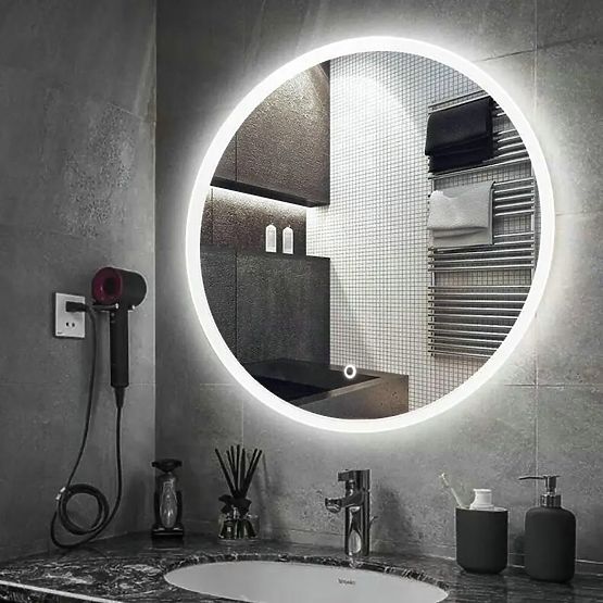 MIROIR MURAL LED 80cm FFJ80