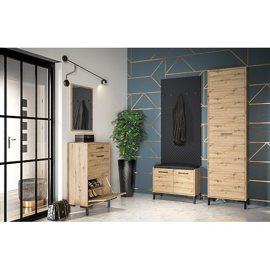 Miroir Nevio - chêne artisanal