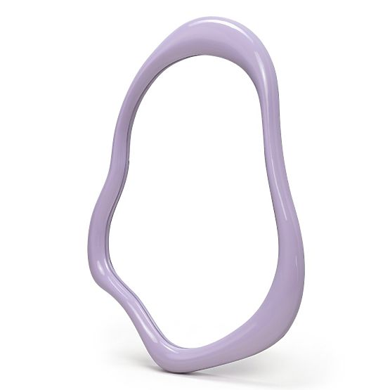 Miroir suspendu Maluma, lilas, brillant