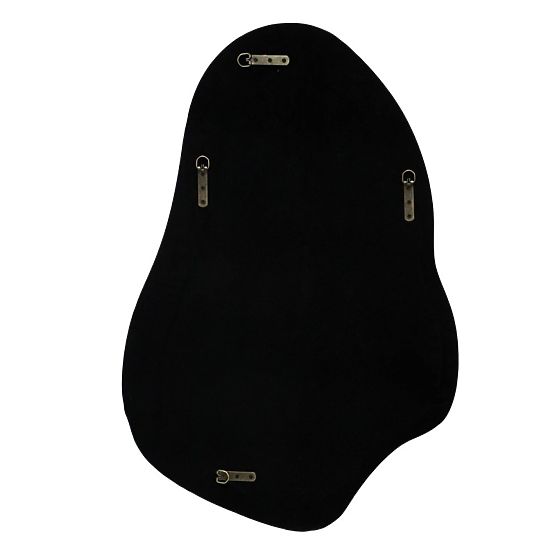 Miroir suspendu Maluma, lilas, brillant