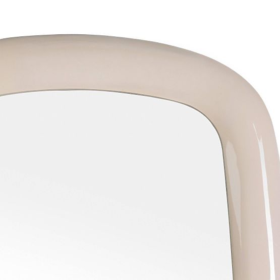 Miroir Uva, 180x80 cm, beige clair, brillant