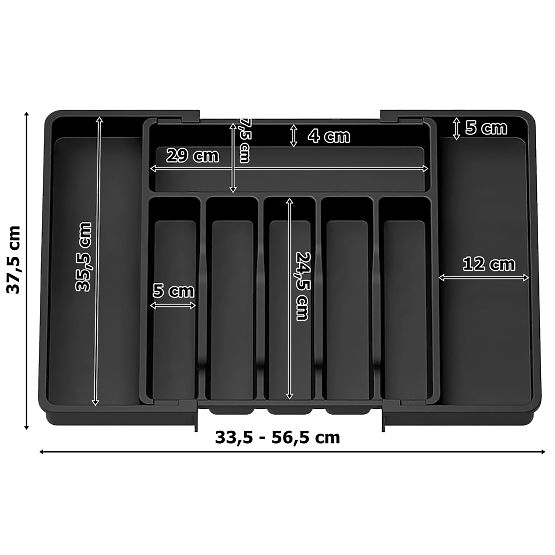 Organisateur extensible pour couverts GARFO
