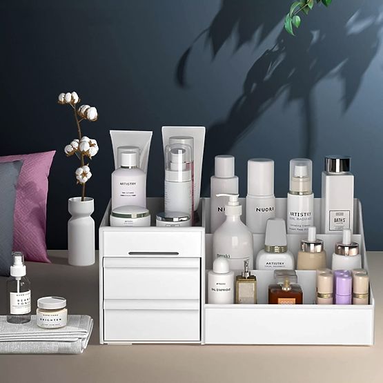 Organisateur pour bijoux, cosmétiques et fournitures de bureau