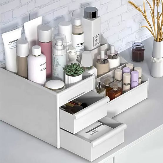 Organisateur pour bijoux, cosmétiques et fournitures de bureau