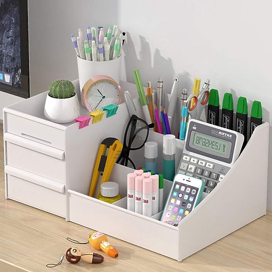 Organisateur pour bijoux, cosmétiques et fournitures de bureau