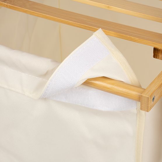 panier en bambou pour linge ou jouets HANOI 1 compartiment