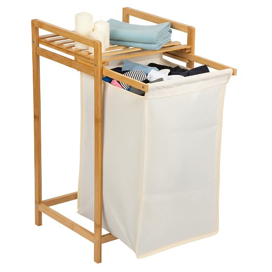 panier en bambou pour linge ou jouets HANOI 1 compartiment