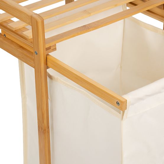 panier en bambou pour linge ou jouets HANOI 1 compartiment