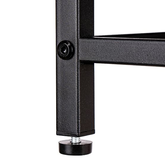 Panier à linge avec étagères 2 compartiments MIRUN