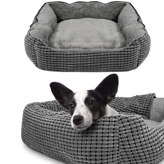 PANIER POUR CHIEN CHAT PJ-019 GRIS XL