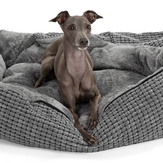 PANIER POUR CHIEN CHAT PJ-019 GRIS XL