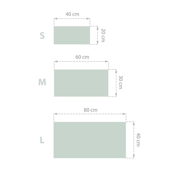 Panneau rembourré Classique - menthe