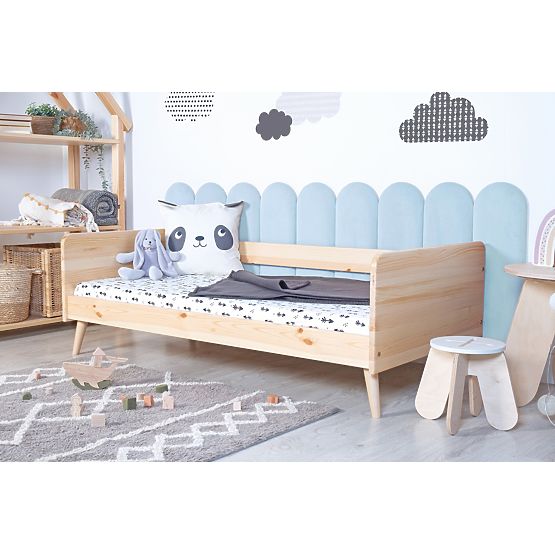 Panneau rembourré Oblouček - bleu bébé