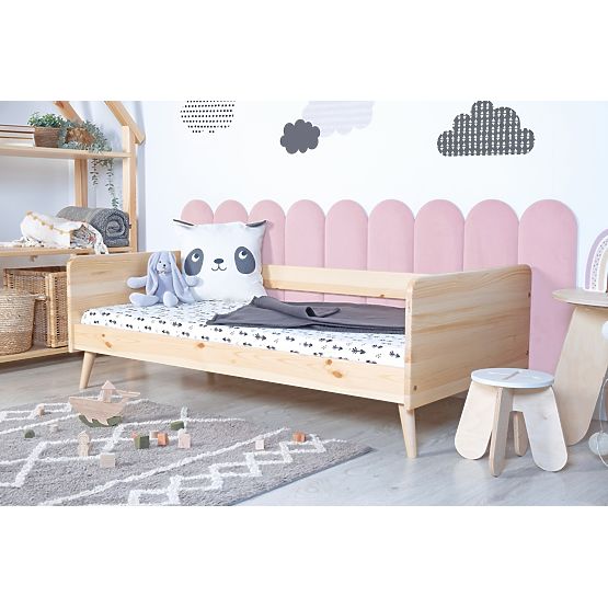 Panneau rembourré Oblouček - rose poudré