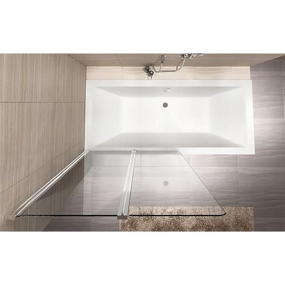 Paroi de baignoire pliante Rea Agat-2 80