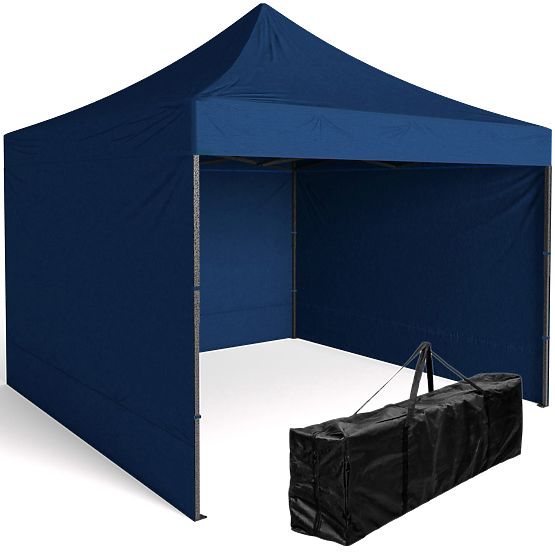 Pavillon commercial express 3x3 m bleu
