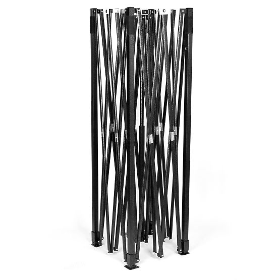 Pavillon commercial express 3x3 m noir