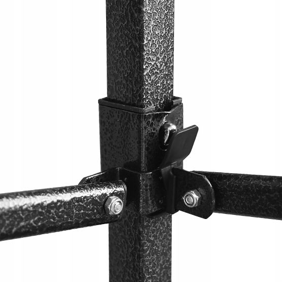 Pavillon commercial express 3x3 m noir