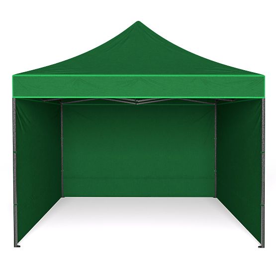 Pavillon commercial express 3x3 m vert