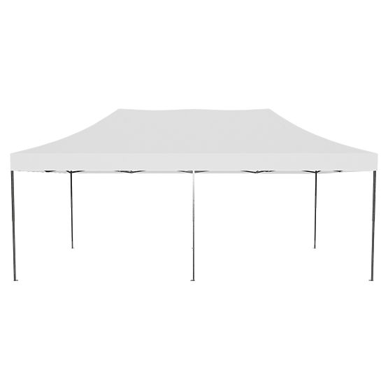 Pavillon commercial express - 3x6 m - blanc