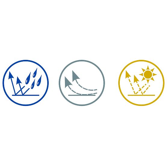 Pavillon commercial express - 3x6 m - noir