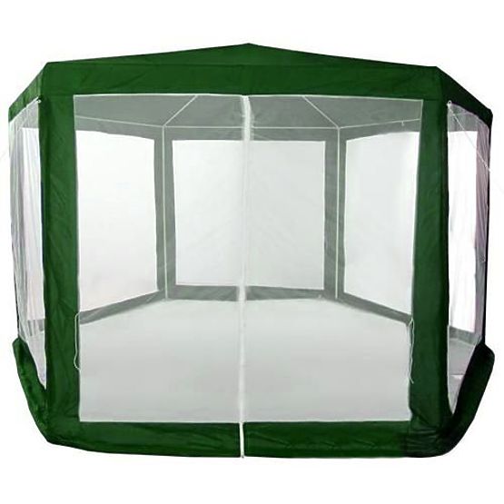 Pavillon de jardin 2x2x2 m avec moustiquaire vert MultiGarden