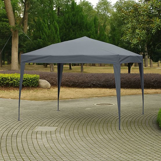 Pavillon de jardin 3x3 m auvent automatique pour terrasse MultiGarden