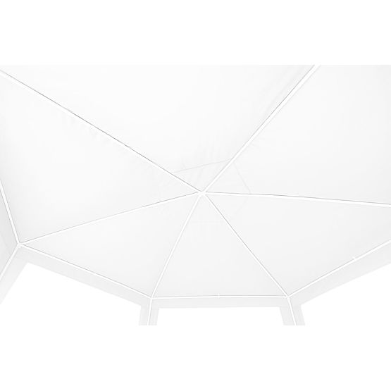 Pavillon de jardin commercial 2x2x2 m avec moustiquaire blanc MultiGarden