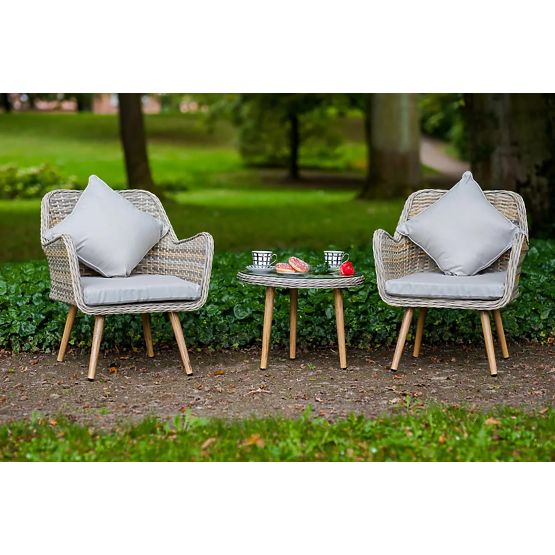 Petit ensemble de balcon en technorattan BELICCO
