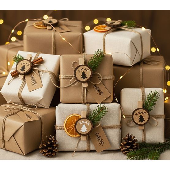 PINCES EN BOIS 8 PCS SAPINS KL-21X11