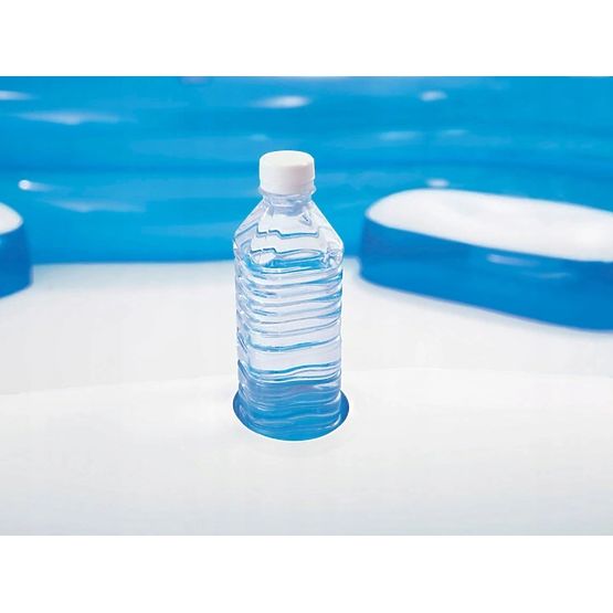 Piscine de jardin avec sièges gonflables 229x229cm Intex 56475