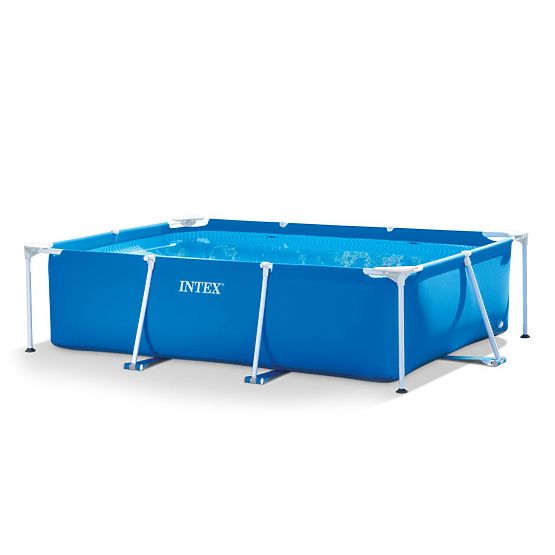 Piscine de jardin rectangulaire avec cadre 3x2m Intex