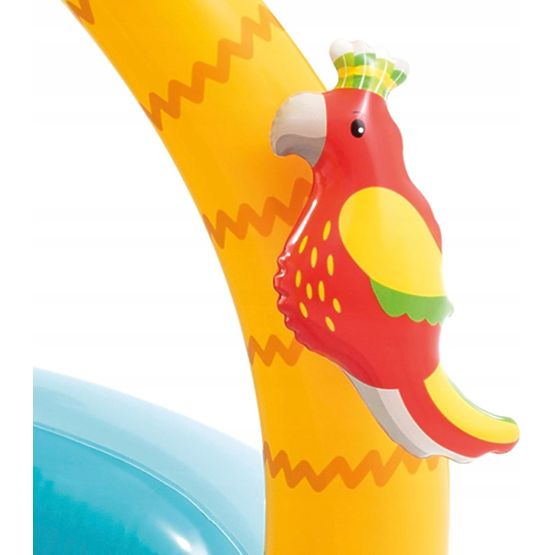 Piscine gonflable pour enfants avec toit île INTEX 58417