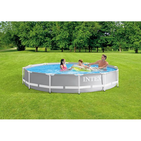 Piscine ronde de jardin avec cadre 366 cm INTEX 26710