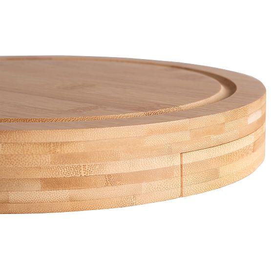 Planche à apéritifs et fromages en bambou Andra