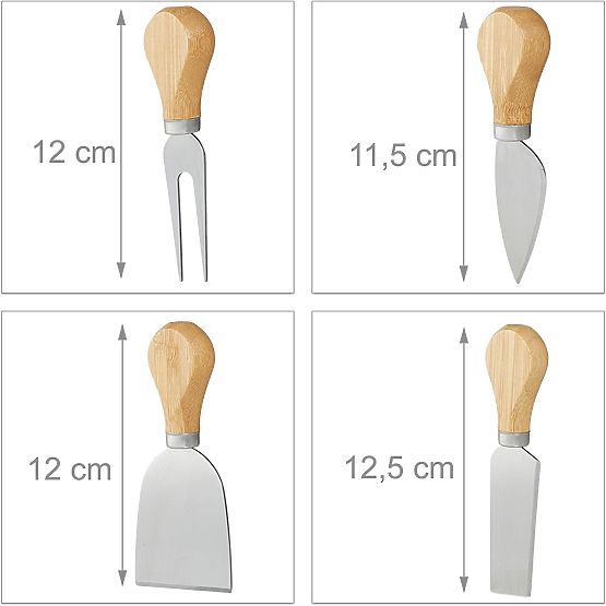 Planche à apéritifs et fromages en bambou Andra