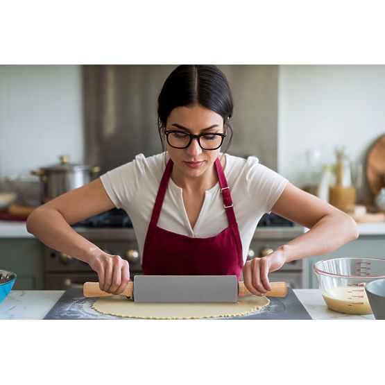 Planche de travail en silicone SELMA graphite 70x50 cm