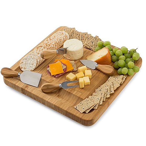 Planche en bambou pour apéritifs et fromages Estera