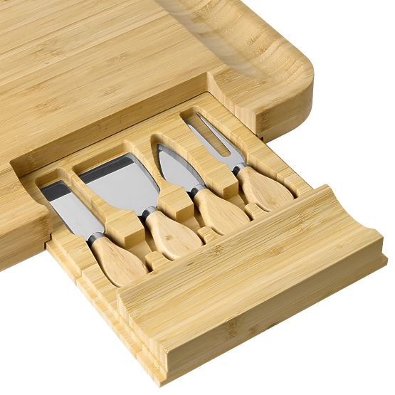 Planche en bambou pour apéritifs et fromages Estera