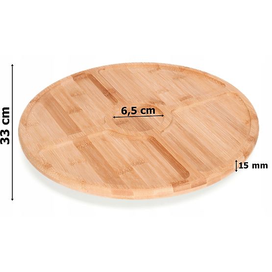 Planche en bambou pour apéritifs et fromages Gracja