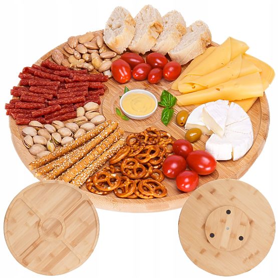 Planche en bambou pour apéritifs et fromages Gracja