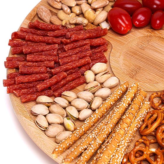 Planche en bambou pour apéritifs et fromages Gracja