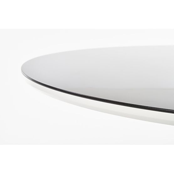 Plateau AVELAR - noir / blanc, cadre - noir