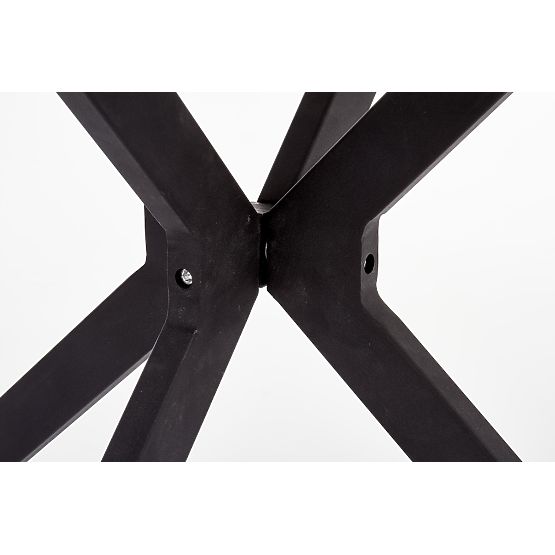 Plateau AVELAR - noir / blanc, cadre - noir