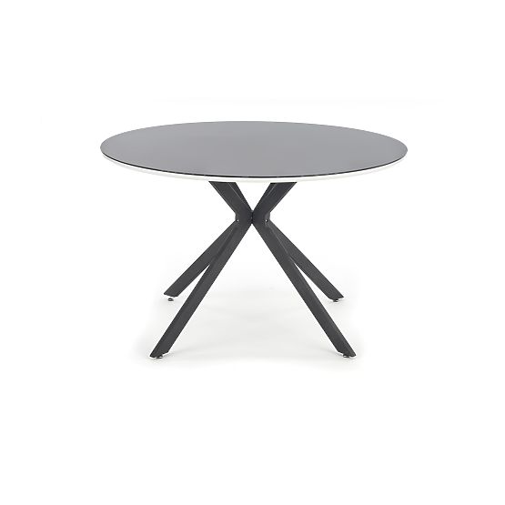 Plateau AVELAR - noir / blanc, cadre - noir