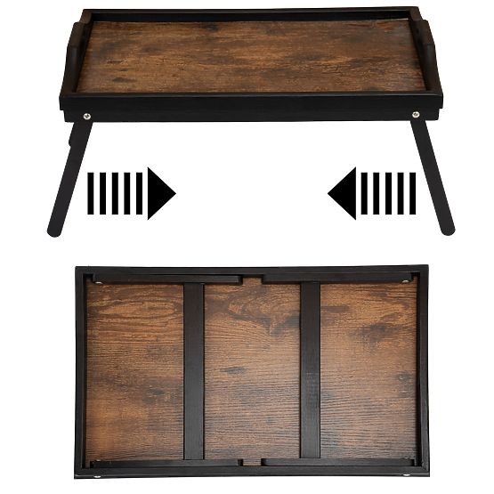 Plateau de petit-déjeuner pliable AURELIA RUSTIC