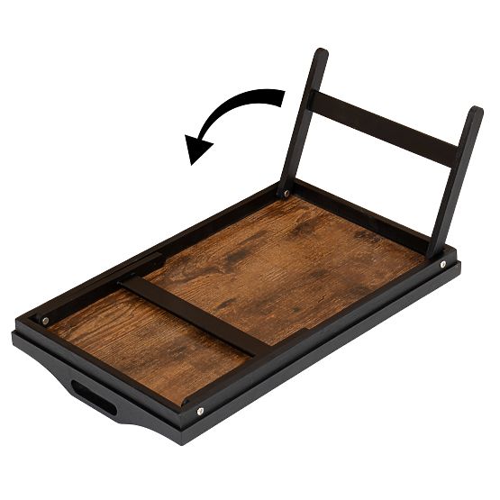 Plateau de petit-déjeuner pliable AURELIA RUSTIC