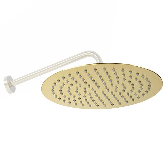 Pommeau de douche rond Rea 25cm Or