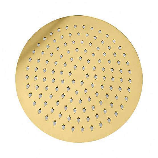 Pommeau de douche rond Rea 25cm Or